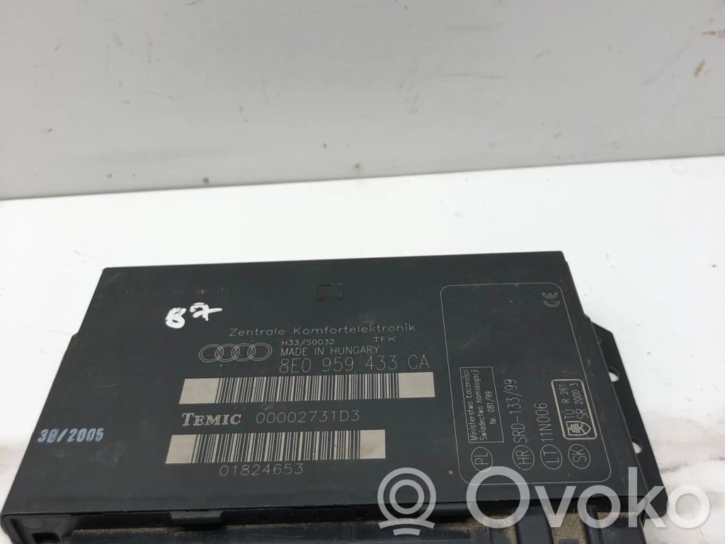 Module confort   8E0959433CA,00002731D3,01824653