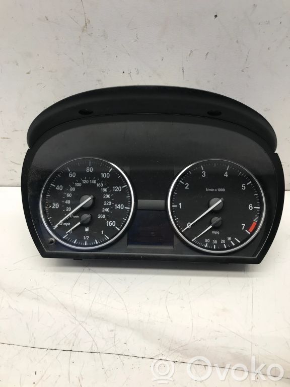 BMW 3 E90 E91 Speedometer (instrument cluster) 