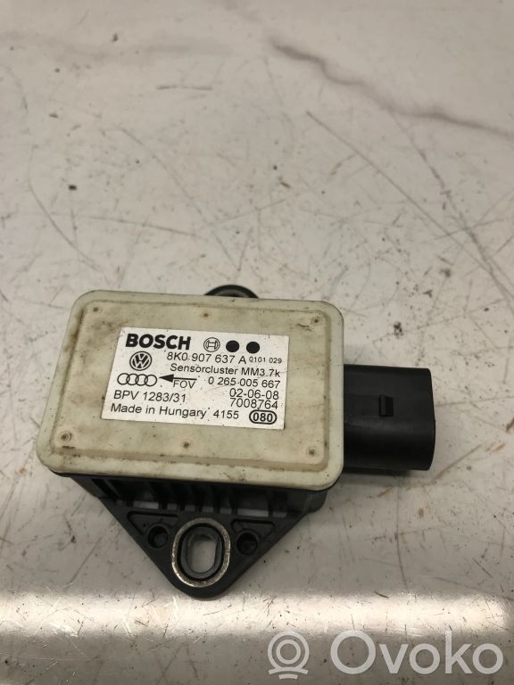 Audi A5 8T 8F ESP acceleration yaw rate sensor 