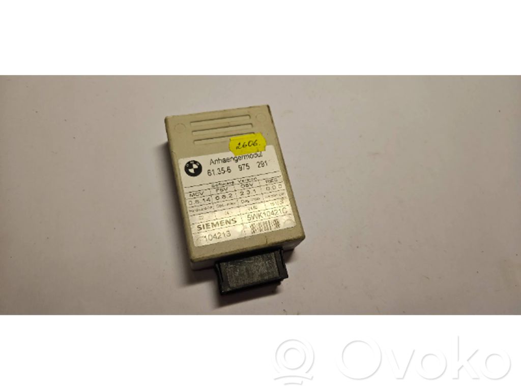 BMW 5 E60 E61 Module de contrôle crochet de remorque 