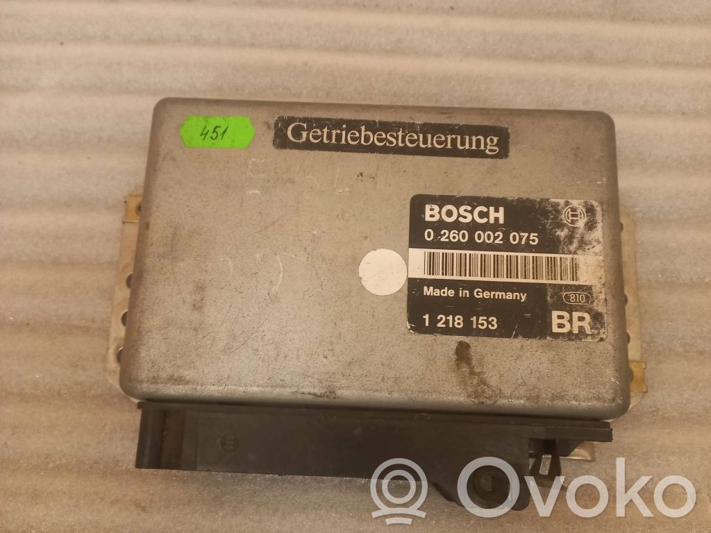 Module de contrôle de boîte de vitesses ECU   0260002075,0260002075,0260003075