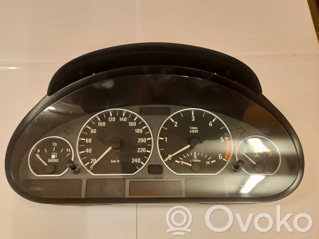 BMW 3 E46 Geschwindigkeitsmesser Cockpit 