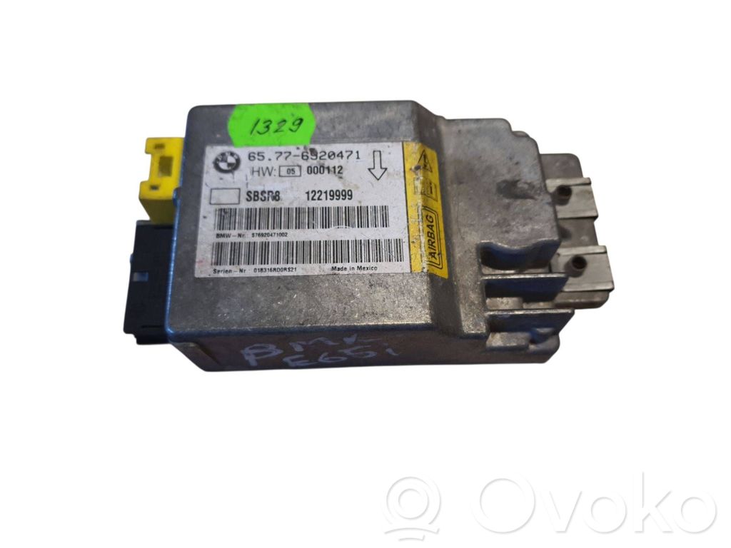 BMW 7 E65 E66 Airbag control unit/module 