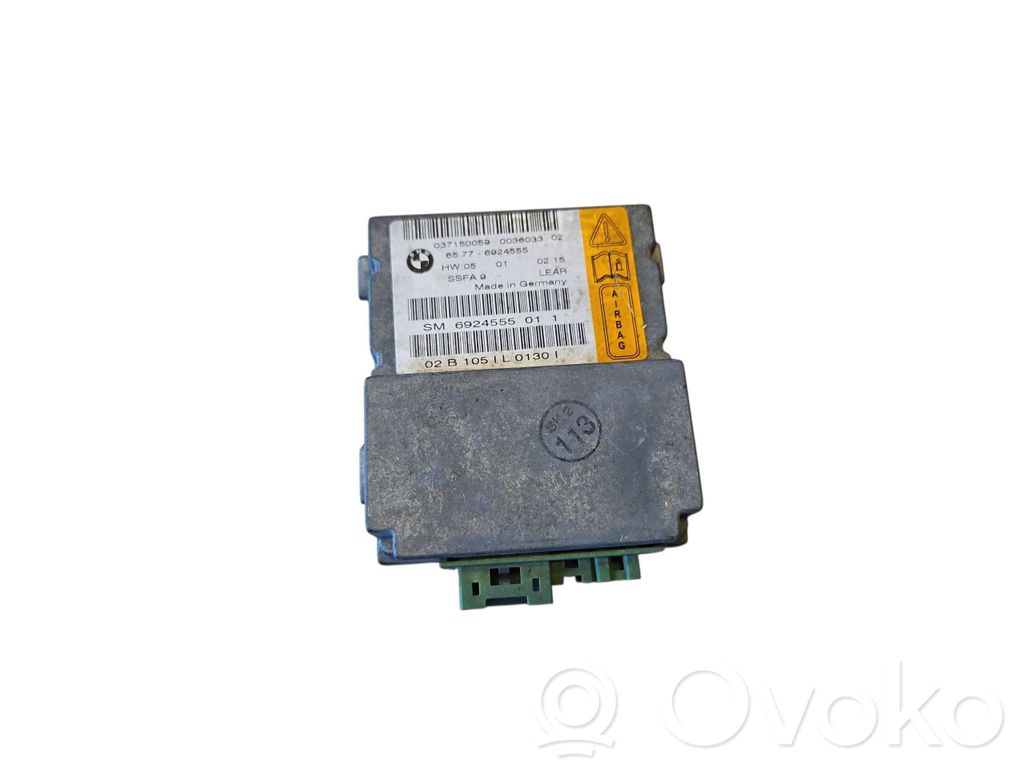 Unidad de control/módulo del Airbag   6924555,037150059,1051L01301