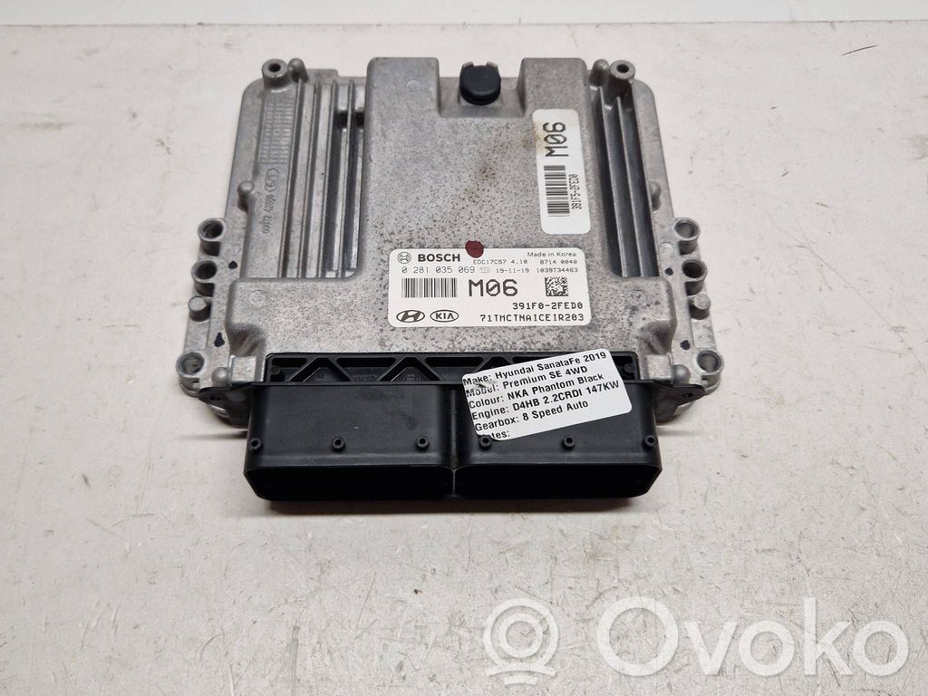 Engine control unit/module   0281035069,EDC17C57,391F02FFD0