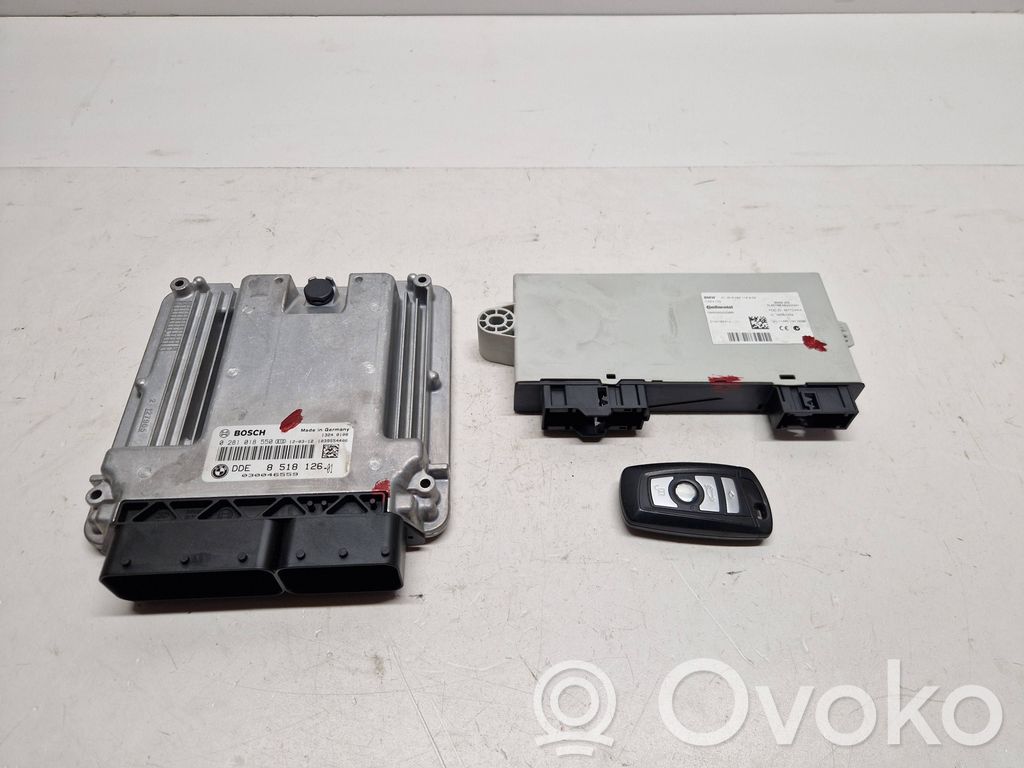 BMW 5 F10 F11 Kit cu ECU motor și set închidere uși 