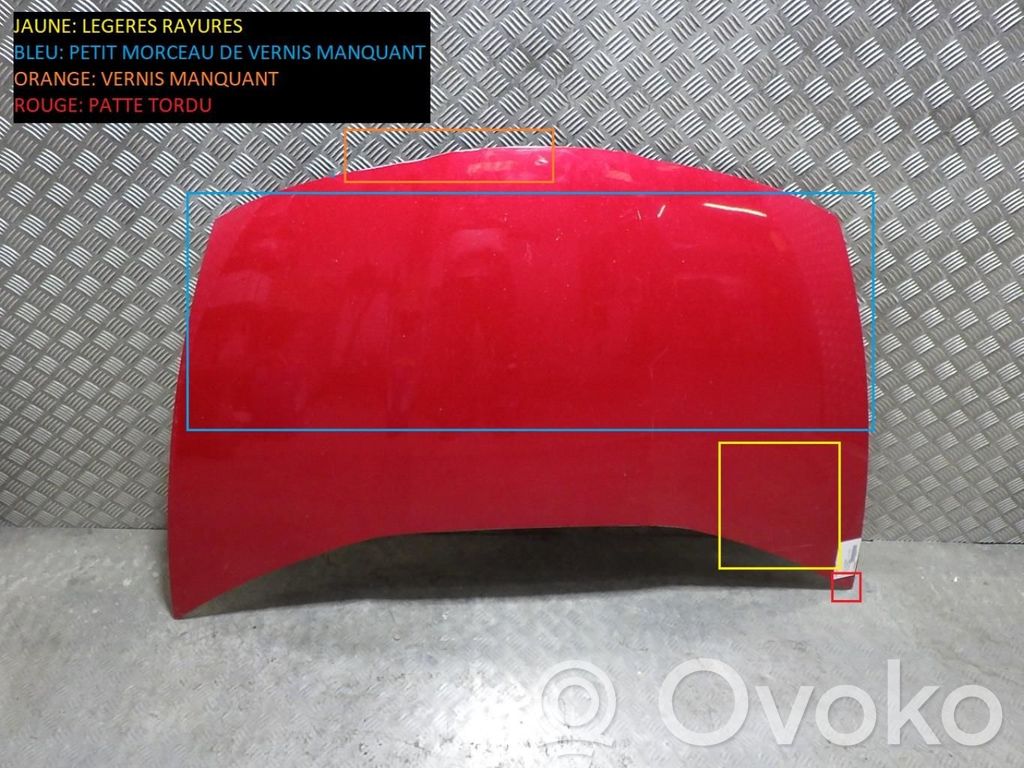 Honda Civic Pokrywa przednia / Maska silnika 