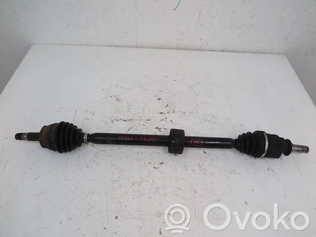 Opel Corsa D Eje de transmisión delantero 