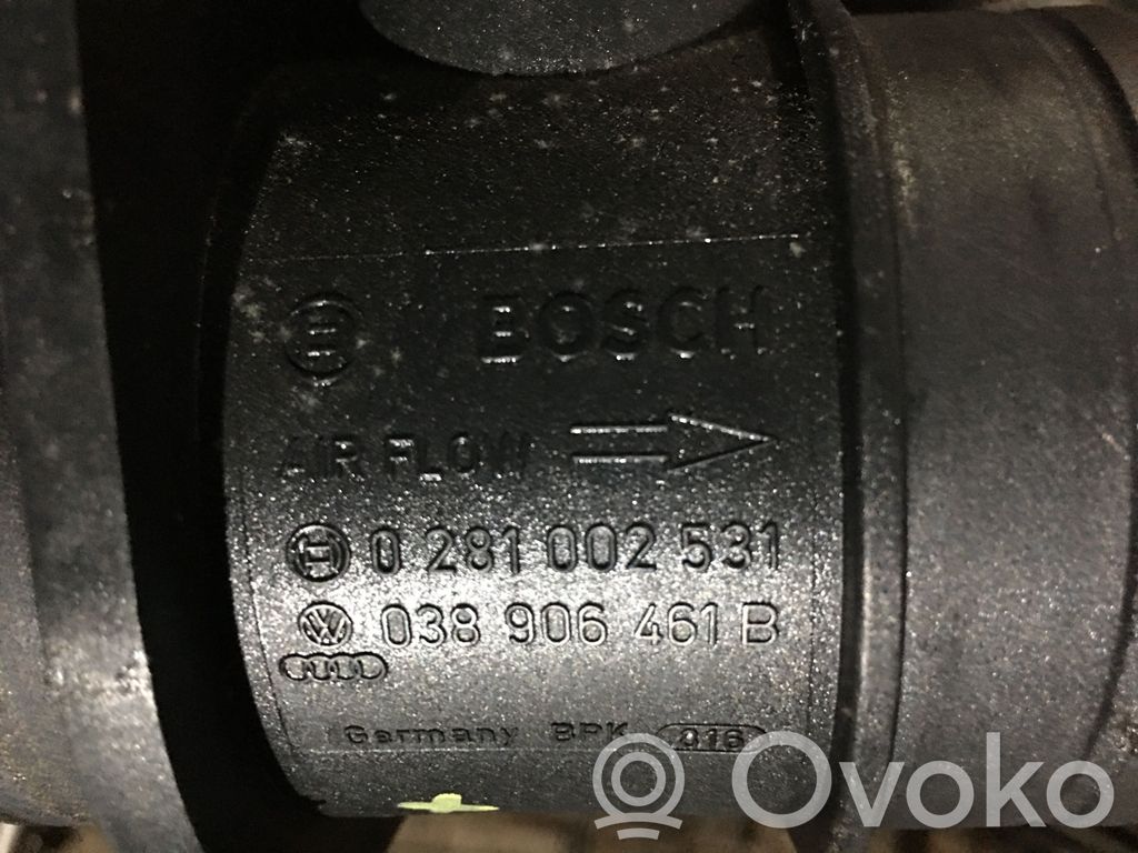 Volkswagen Golf Plus Ilmamassan virtausanturi 