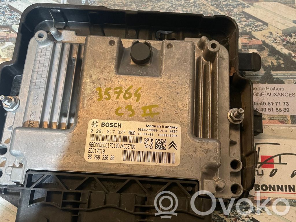 Citroen C3 Engine control unit/module ECU 