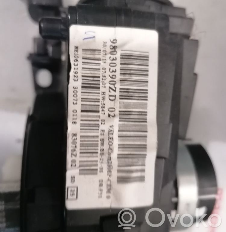 Peugeot 208 I Wiper turn signal indicator stalk/switch 