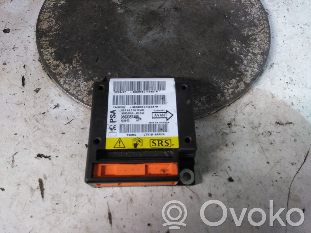 Airbag control unit/module   6546C7,27415953,37347,VDMS18