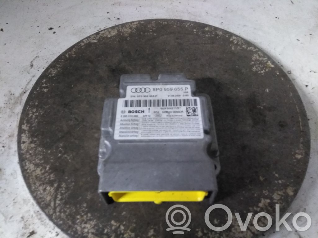 Airbag control unit/module   8P0959655P,27418908,37487,VDMS18