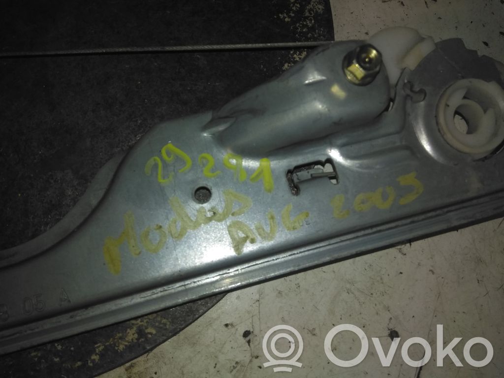 Renault Modus Manualny podnośnik szyby drzwi przednich 