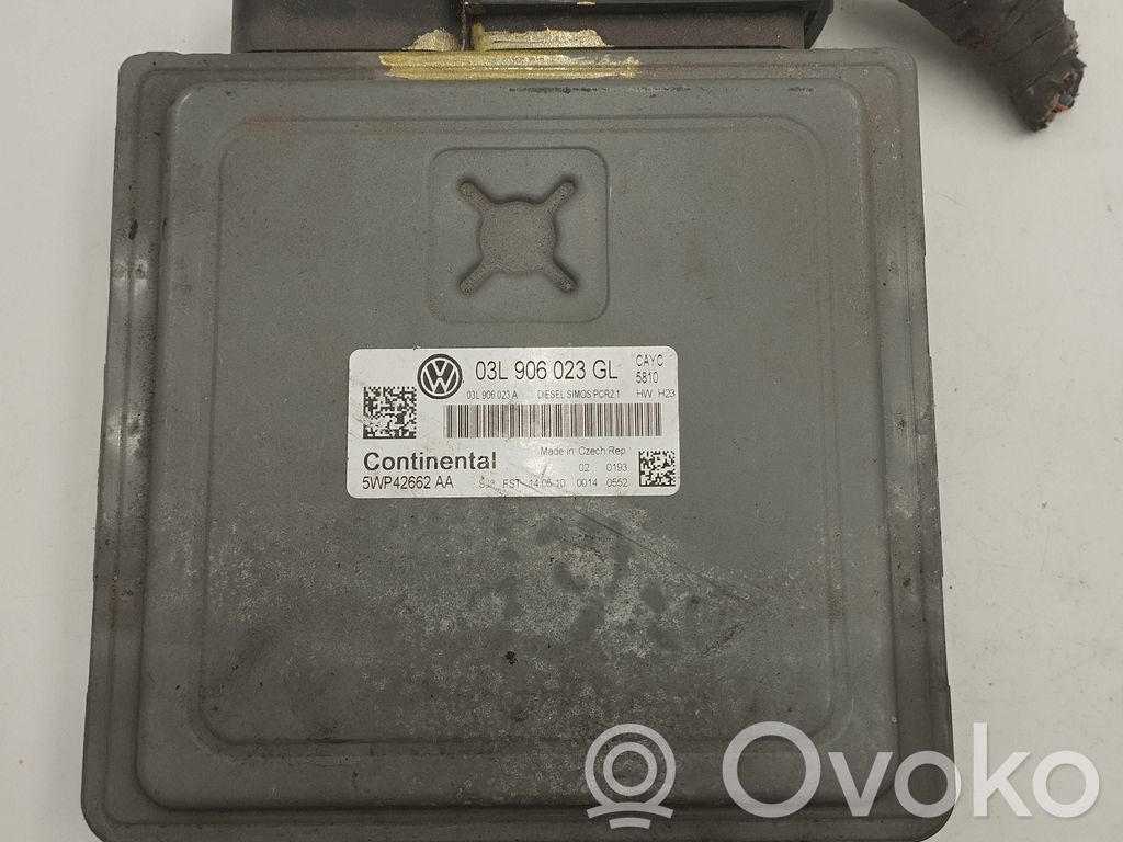 Engine control unit/module   03L906023GL,03L906023A,5WP42662AA