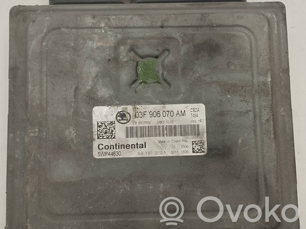 Skoda Octavia Mk2 (1Z) Calculateur moteur ECU 
