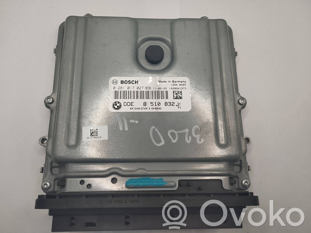 BMW 3 E90 E91 Unitate/modul de control motor 