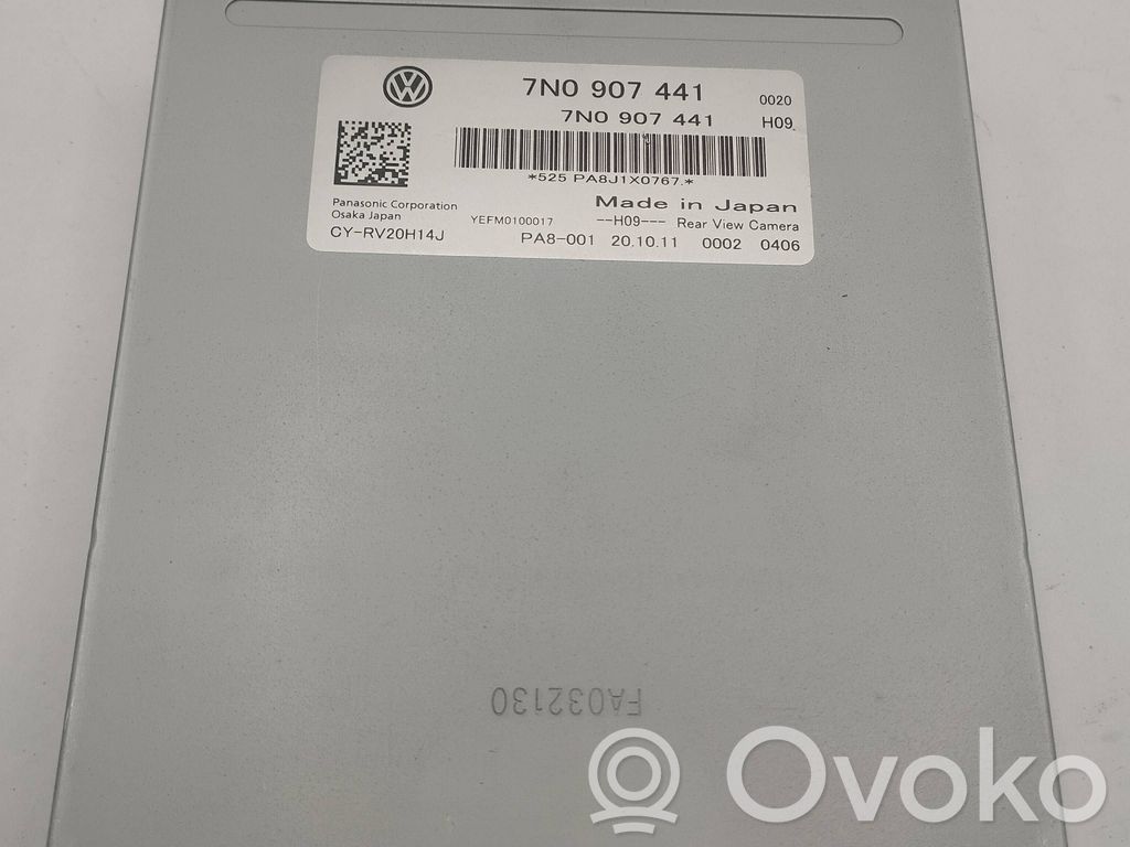 Volkswagen Sharan Camera control unit module 
