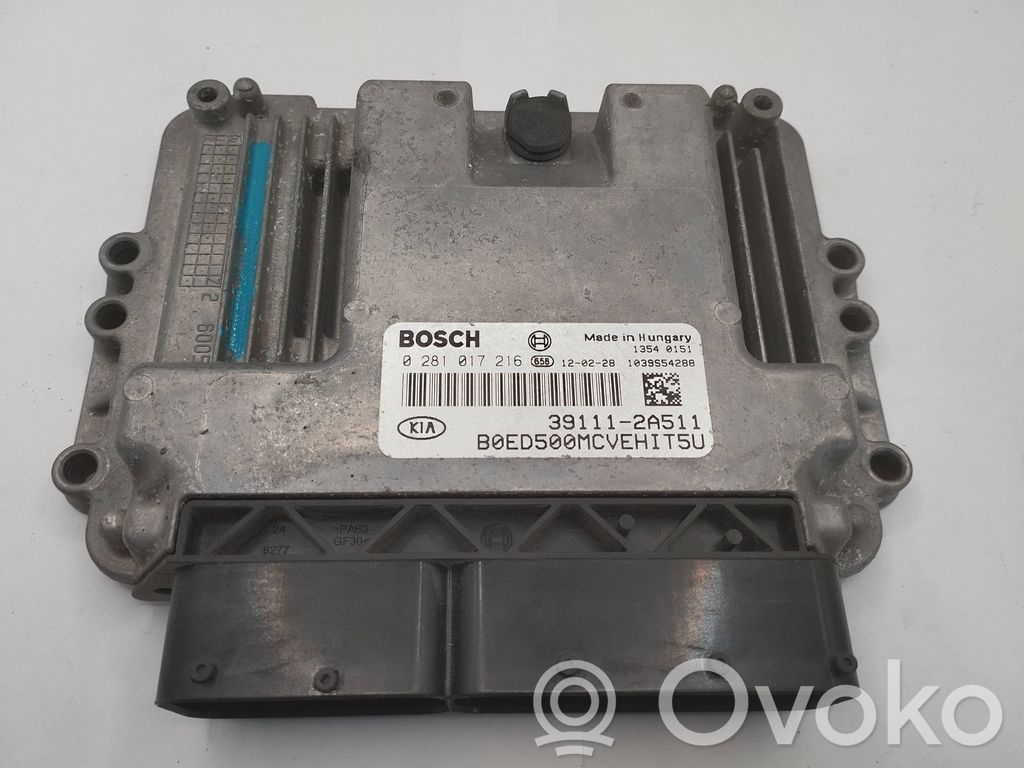Unidad de control/módulo del motor   0281017216,391112A511,1039S54288