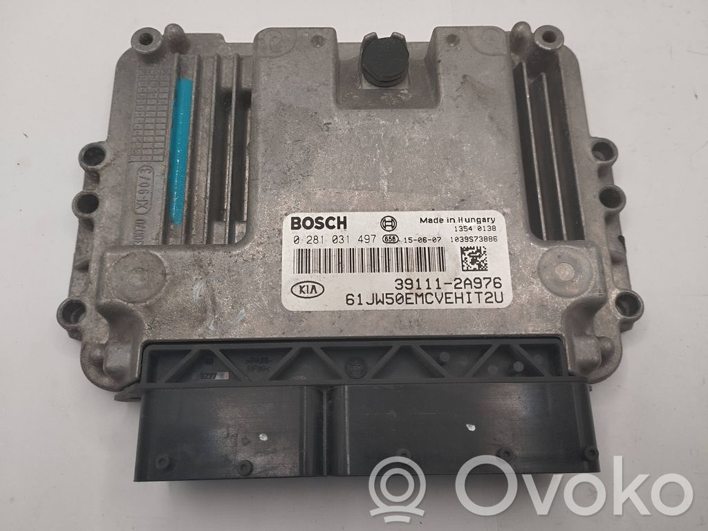 Engine control unit/module   391112A976,0281031497,1039S73886