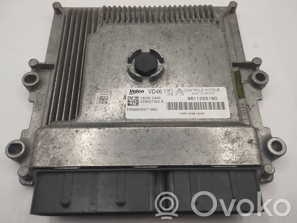 Peugeot 308 Kit calculateur ECU et verrouillage 