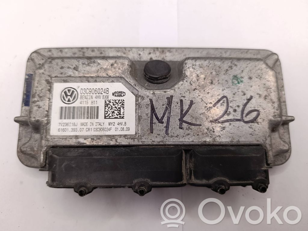 Volkswagen Polo IV 9N3 Sterownik / Moduł ECU 