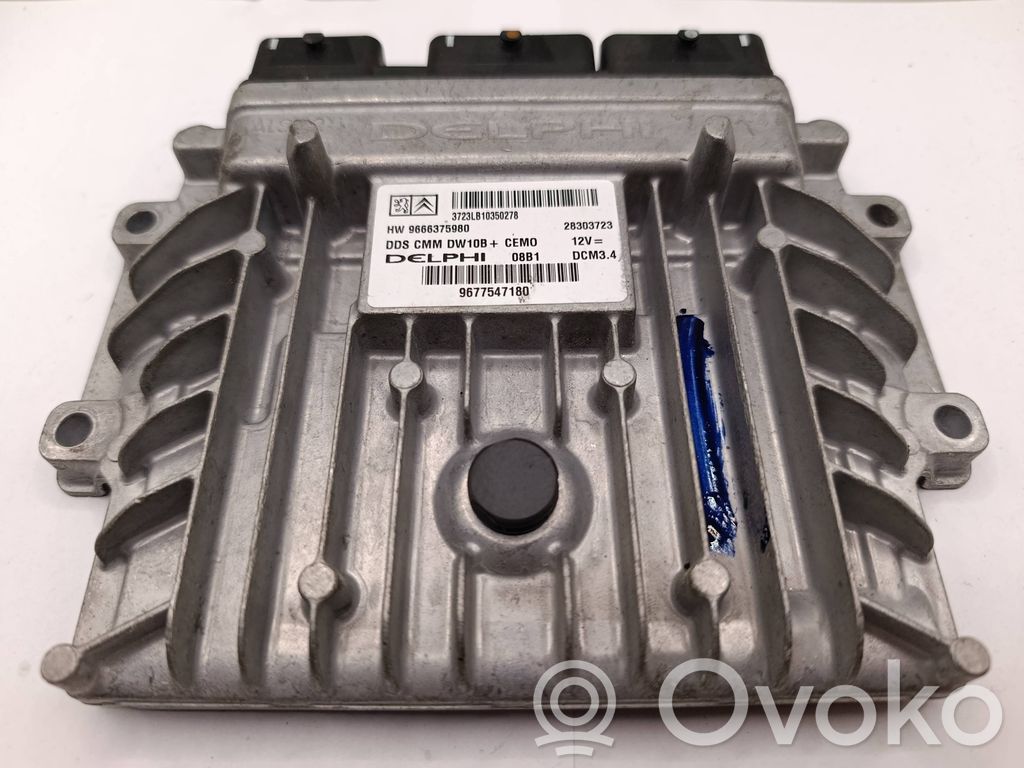 Peugeot 508 Engine control unit/module 