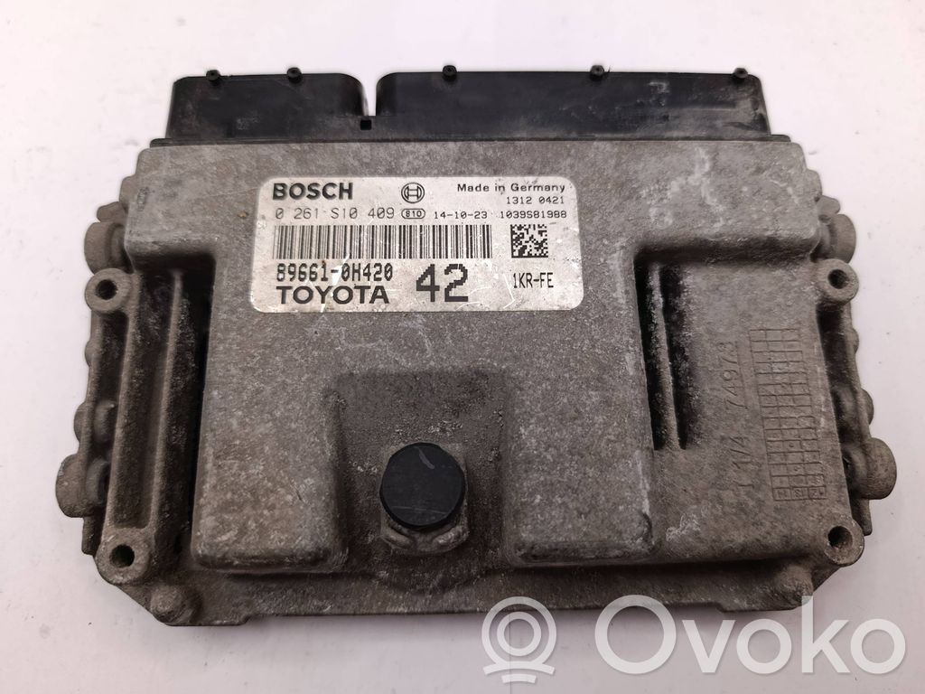 Citroen C1 Motorsteuergerät ECU 