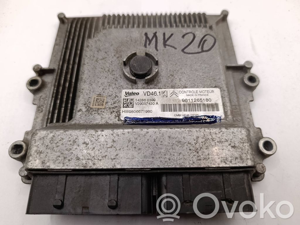 Peugeot 308 Kit calculateur ECU et verrouillage 