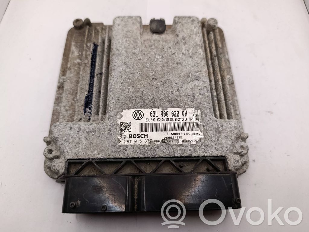 Skoda Superb B6 (3T) Engine control unit/module 