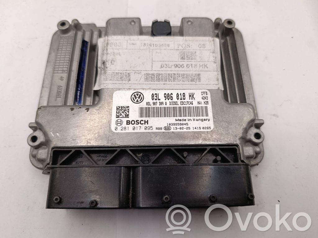 Volkswagen Sharan Engine control unit/module 