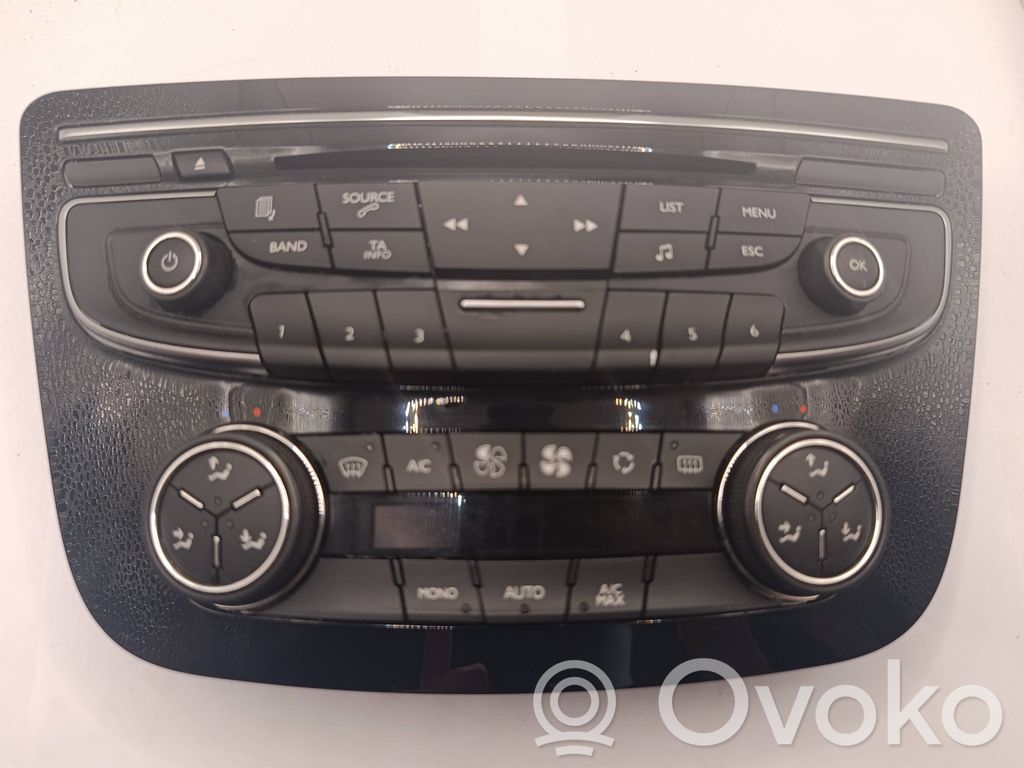 Peugeot 508 RXH Gaisa kondicioniera / klimata kontroles / salona apsildes vadības bloks (salonā) 
