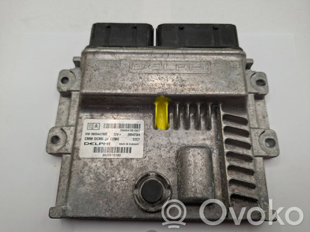 Engine control unit/module   9809447980,28542564,9820610180,25645A7081927