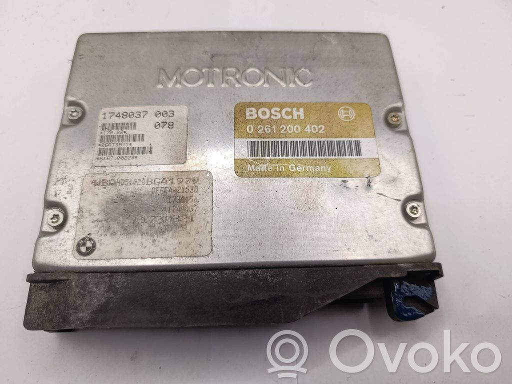BMW 5 E34 Unidad de control/módulo del motor 