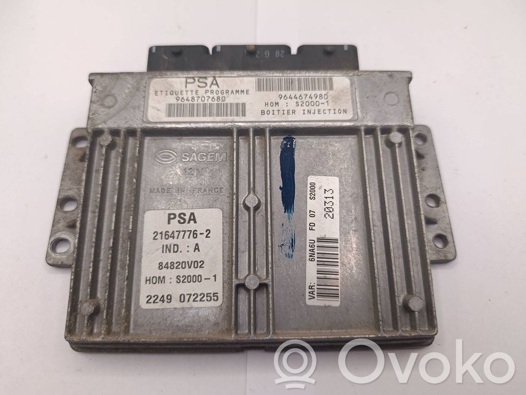 Citroen C5 Engine control unit/module 