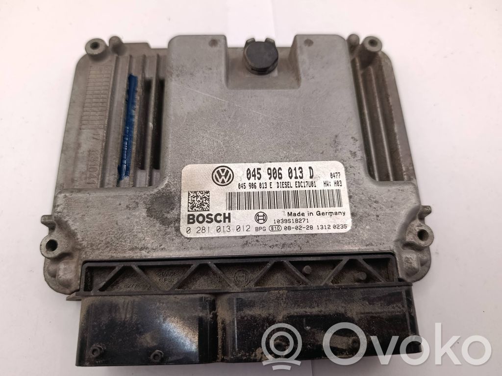 Sterownik / Moduł ECU   045906013D,0281013012,045906013E