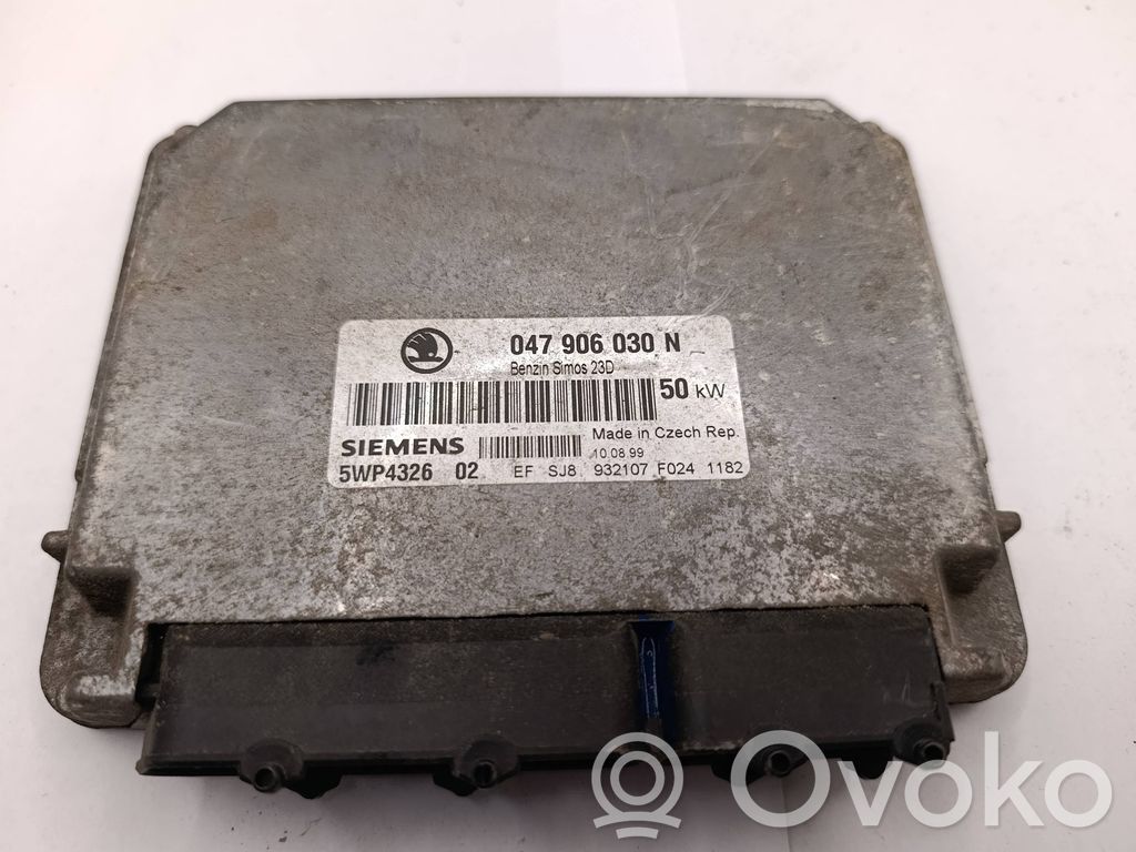 Skoda Fabia Mk1 (6Y) Sterownik / Moduł ECU 