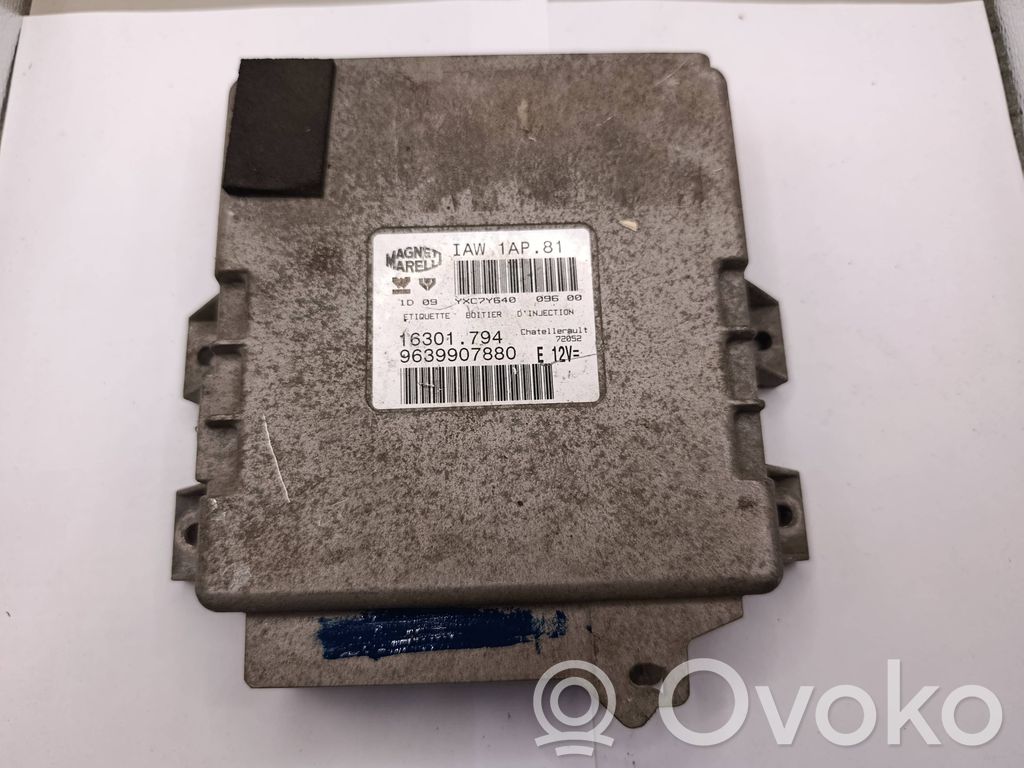 Peugeot 206 Engine control unit/module 