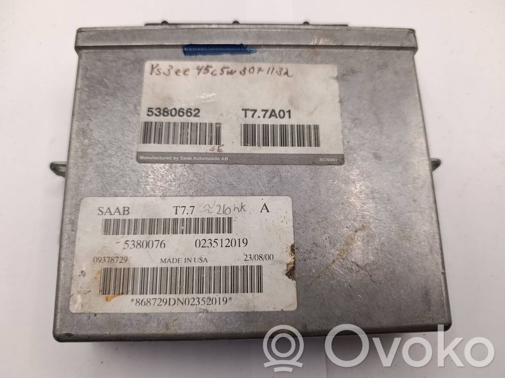 Sterownik / Moduł ECU   5380662,5380076,023512019