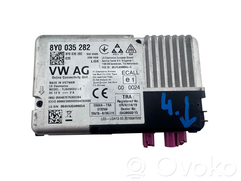 Audi A3 8Y Autres unités de commande / modules 
