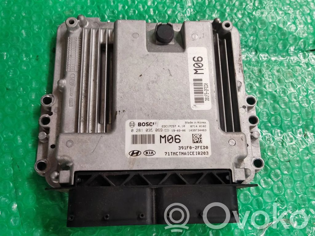 Engine control unit/module   391F02FED0,EDC17C57,0281035069