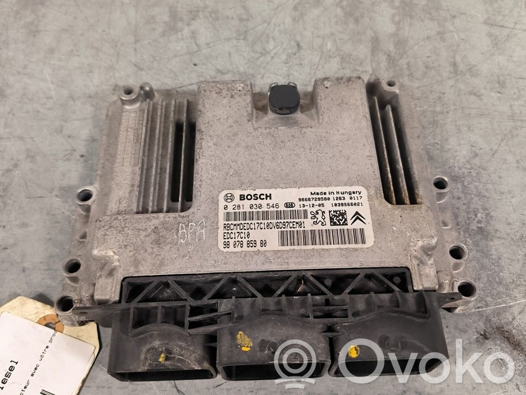 Citroen Jumpy Engine control unit/module 