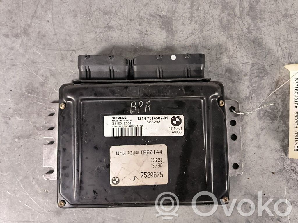 Mini One - Cooper R50 - 53 Engine control unit/module 