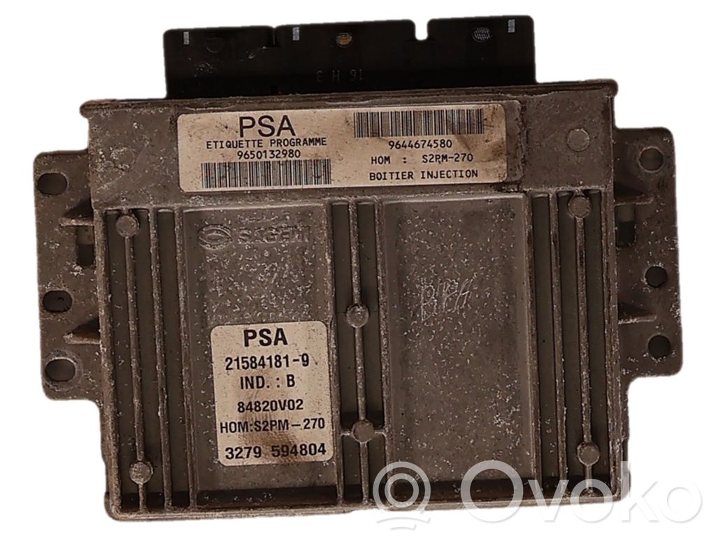 Citroen Xsara Picasso Engine control unit/module 