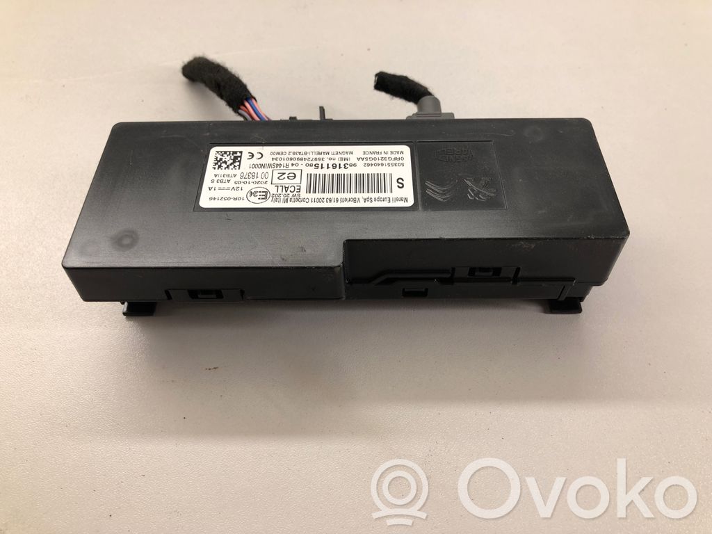 Citroen Berlingo Module unité de contrôle Bluetooth 