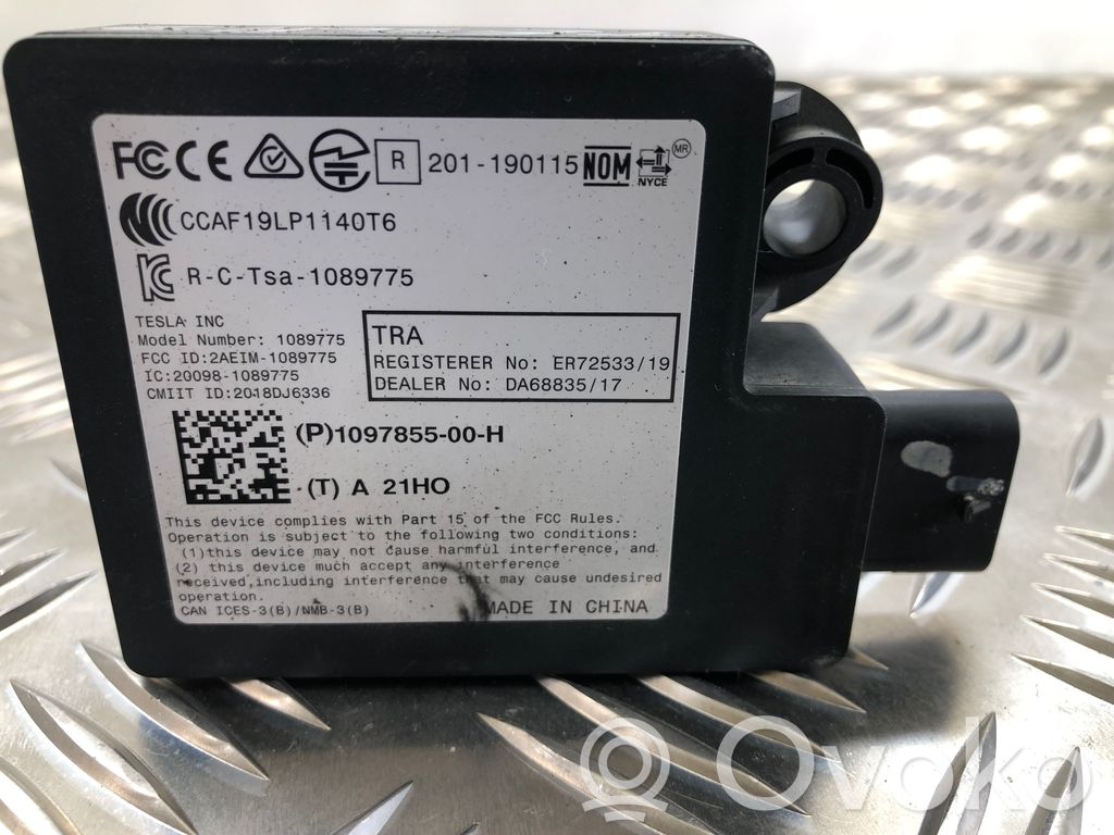 Tesla Model 3 Other control units/modules 