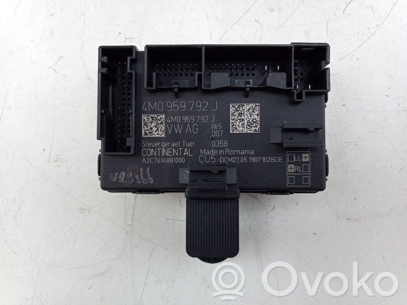 Door central lock control unit/module   4M0959792J,4M0959792J