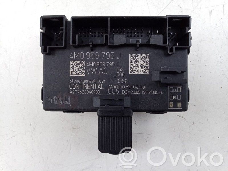 Door central lock control unit/module   4M0959795J,4M0959795J