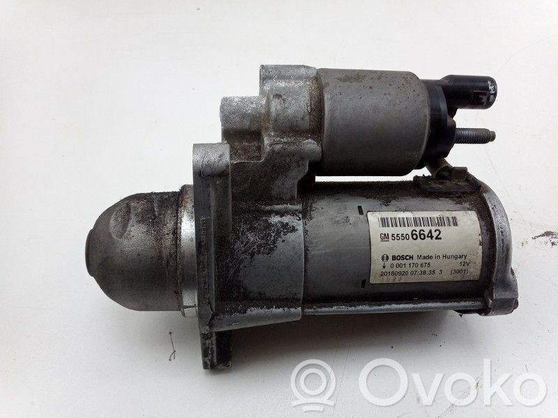 Opel Astra K Motor de arranque 