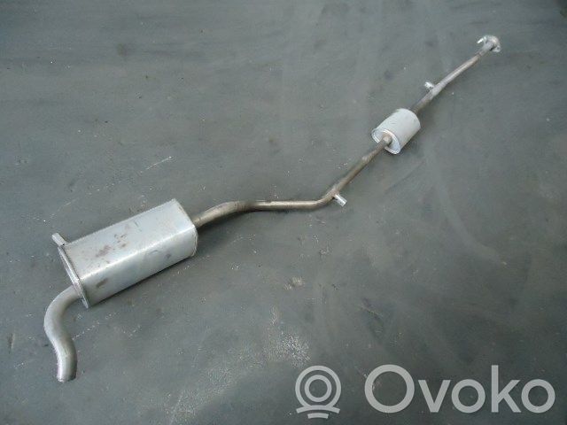 Middle muffler/silencer